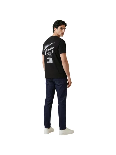 Tričko Tommy Jeans černé