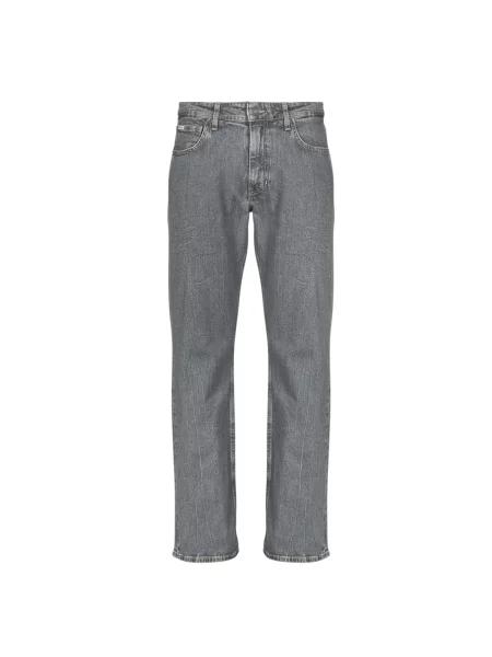 Ravne kavbojke Guess siva