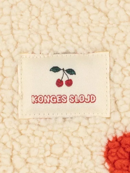 Konges Sløjd куртка дитяча флісова JODY TEDDY JACKET GRS