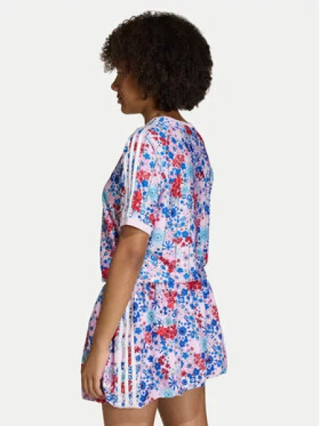 Adidas Marškinėliai Liberty London rožinė