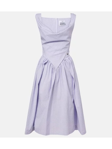Rochie midi Vivienne Westwood până la genunchi de costum albastru