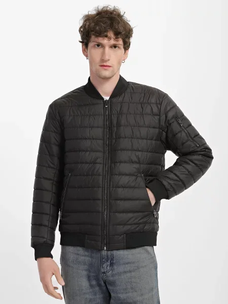 Бомбер Braska черный