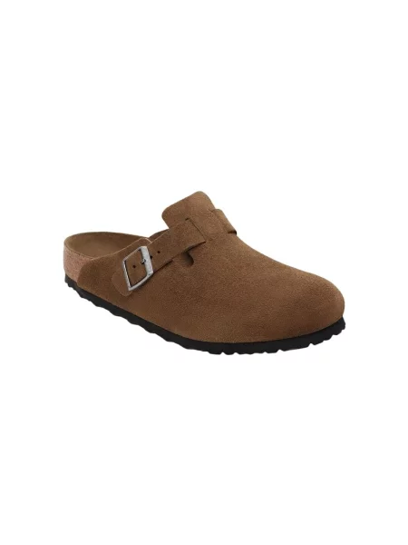 Birkenstock Pantofle Boston hnědá