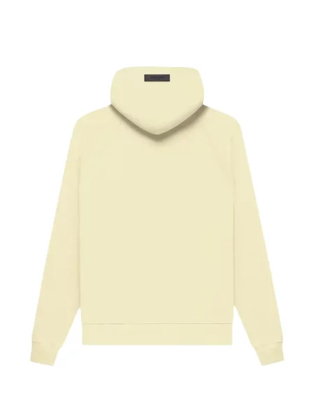 Суичър с качулка Fear Of God Essentials с автограф жълто
