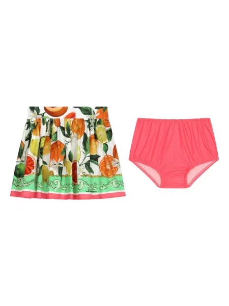Dětské sukně Dolce & Gabbana bílé