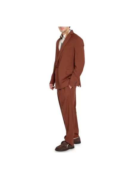 Spodnie Costumein brązowe