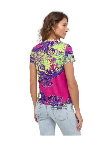 Majica Versace Jeans Couture zelena