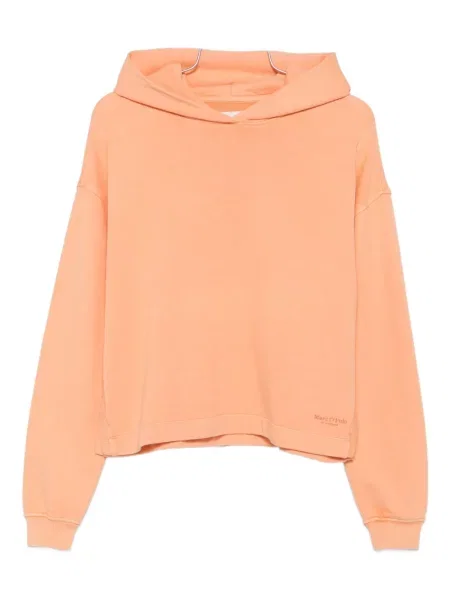 Суичър с качулка Marc O'polo оранжево