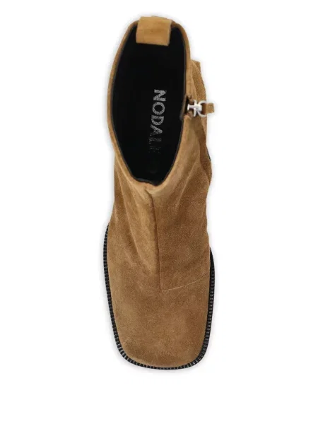 Botine Nodaleto din piele de căprioară maro