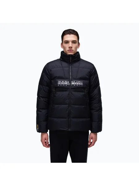 Férfi Napapijri Rf Puffer Open kabát Méret: M fekete