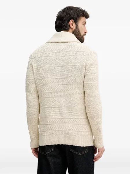 Gulerat cardigan Gant tricotate