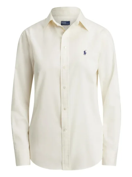 Vunena majica Polo Ralph Lauren s okruglim izrezom iznad koljena narančasta