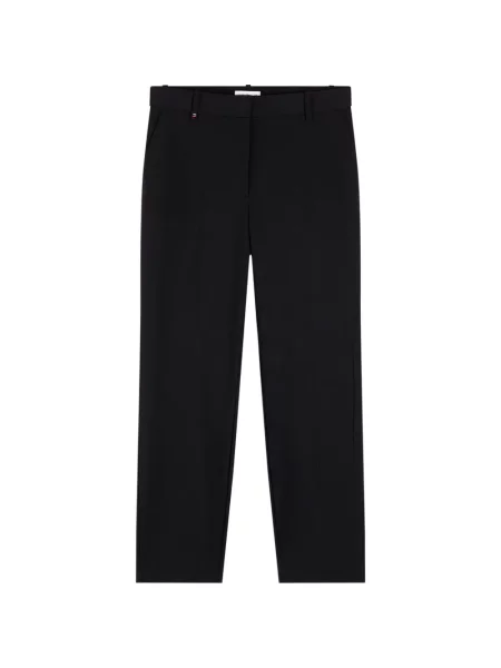 Pantaloni Tommy Hilfiger cu autograf negru