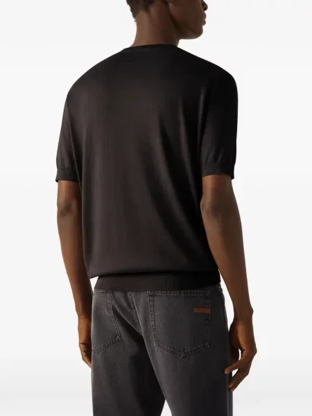 Tricou Zegna maro