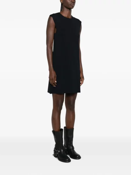 Rochie mini P.a.r.o.s.h. fără mâneci albastru
