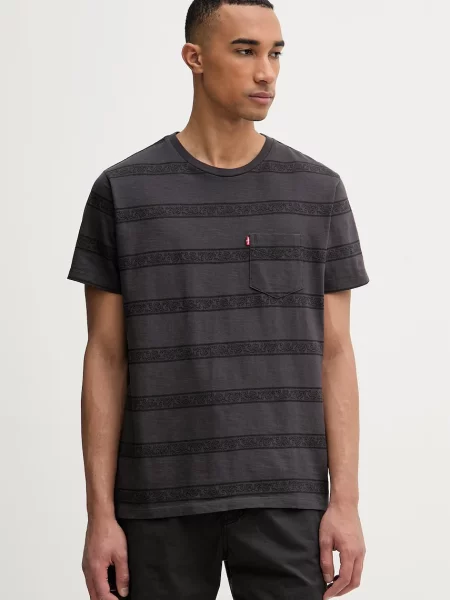 Levi's tričko SS CLASSIC POCKET TEE černé