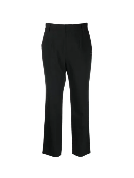 Cropp pantaloni Krizia de lână negru