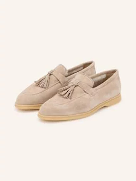Lilienfels Loafersy beige beżowe