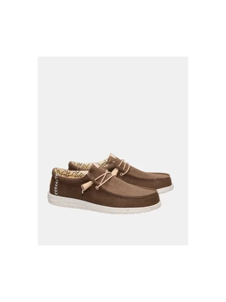 Pantofi Heydude stretch maro
