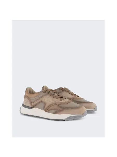 Sneakersy Santoni beżowe
