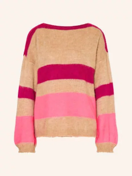 Miss Goodlife Sweter Z Alpaki beige beżowy
