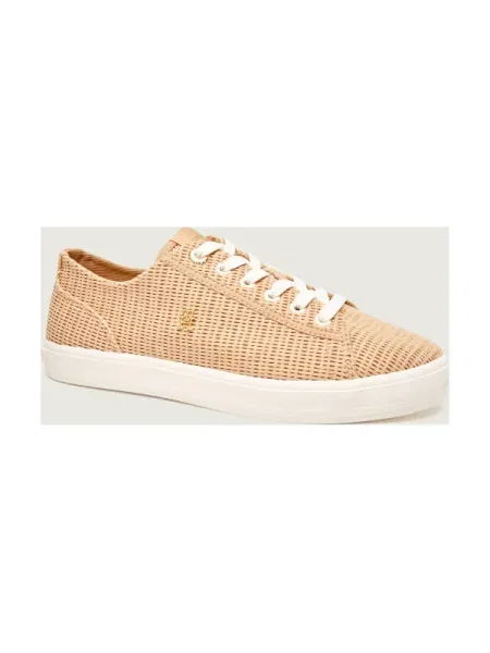 Sneakerși Tommy Hilfiger bej