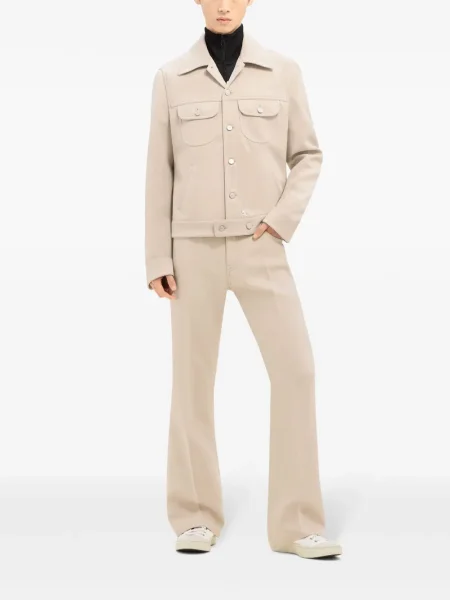 Pantaloni Courreges din țesătură twill