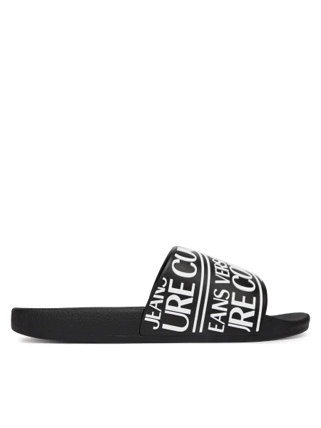 Šľapky Versace Jeans Couture čierna