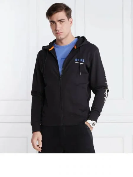 BOSS ORANGE Hanorac ZeGrafix negru