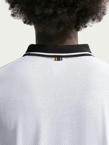 Nike Sportswear sportos póló férfi pamuttal NikeCourt Heritage fehér