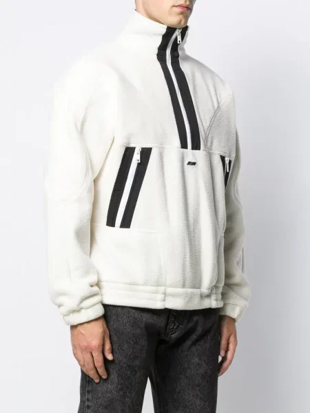 Hanorac Msgm cu dungi alb