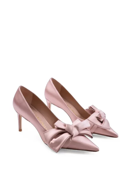 Pantofi cu toc Stuart Weitzman cu funde roz