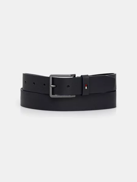 Tommy Hilfiger skórzany granatowy