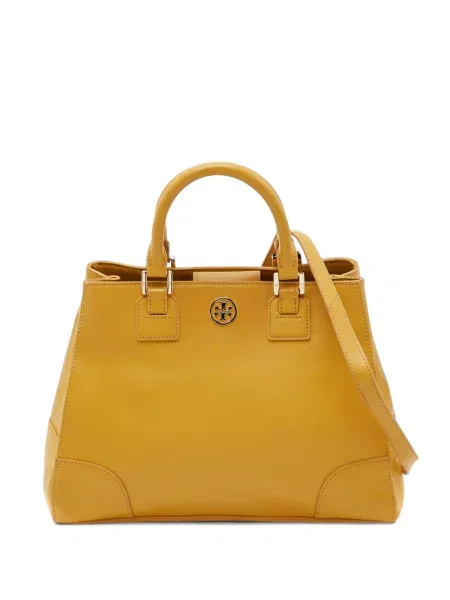 Geantă shopper Tory Burch galben