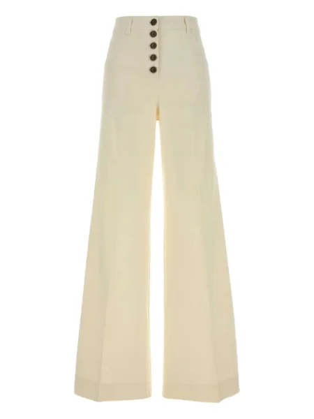 Blugi evazați Etro alb