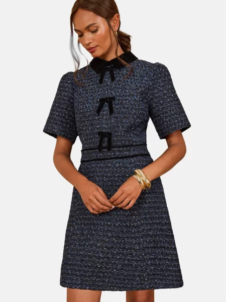 Love & roses Rochie bleumarin