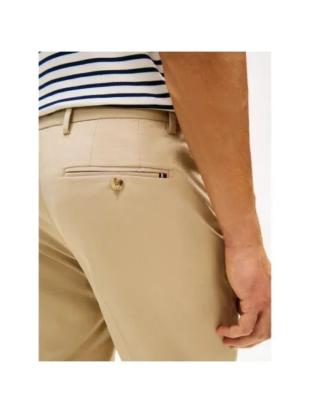 Pantaloni Tommy Hilfiger bej
