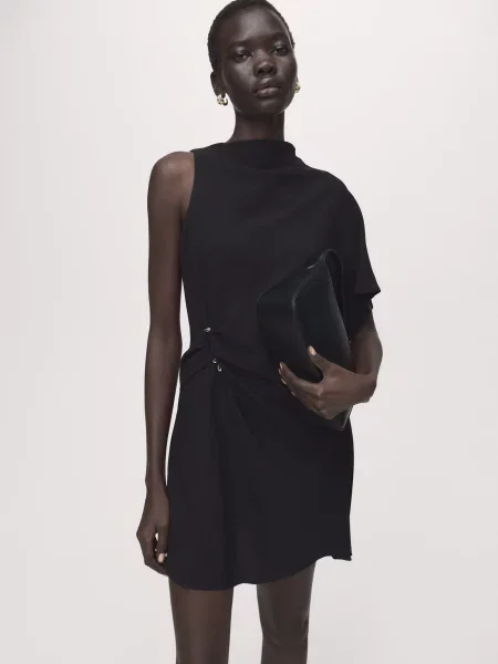 Сукня міні MANGO чорний