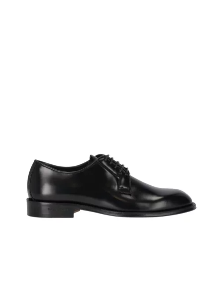 Derby Dsquared2 skórzany klasyczny czarny