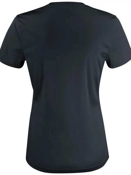 Clique Basic Active-T koszulka z interlock – black czarna