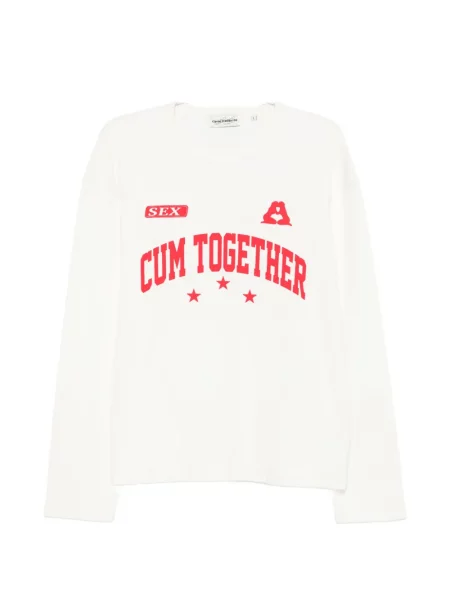 Lung tricou Carne Bollente alb
