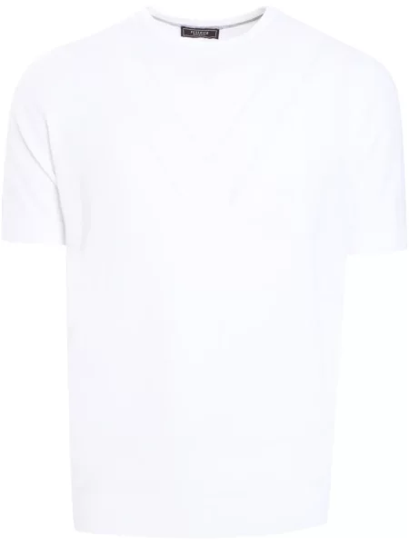 Tricou Peserico tricotate alb