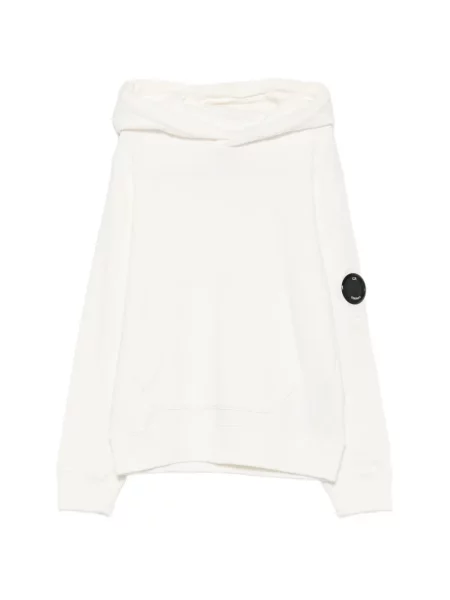Bluza z kapturem dziecięca C.p. Company biała