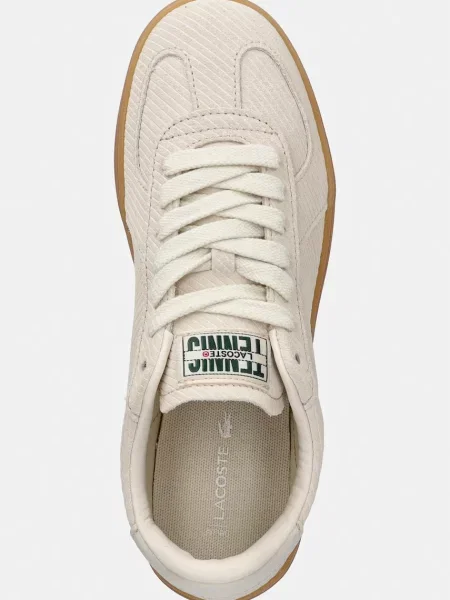 Замшевые кроссовки Lacoste