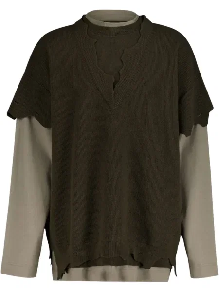 Pulover Givenchy de lână verde