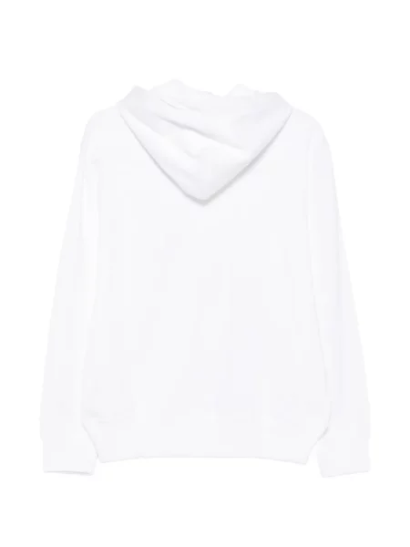 Суичър с качулка Comme Des Garçons Play със сърца бяло
