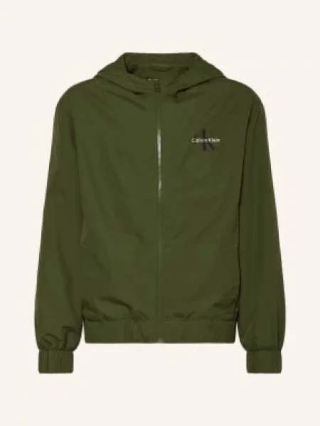 Bunda pro přechodné období Calvin Klein Jeans zelené