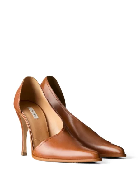Pantofi cu toc Calvin Klein maro