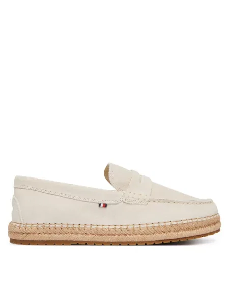 Εσπαντρίγιες Tommy Hilfiger Flexible Hilfiger Sde Espadrille Εκρού