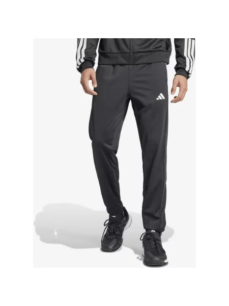 Długie spodnie adidas 3 Stripes Knit S czarny